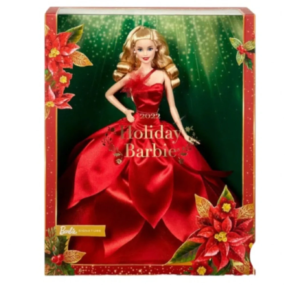 BARBIE 2022 Holiday Doll - Blonde